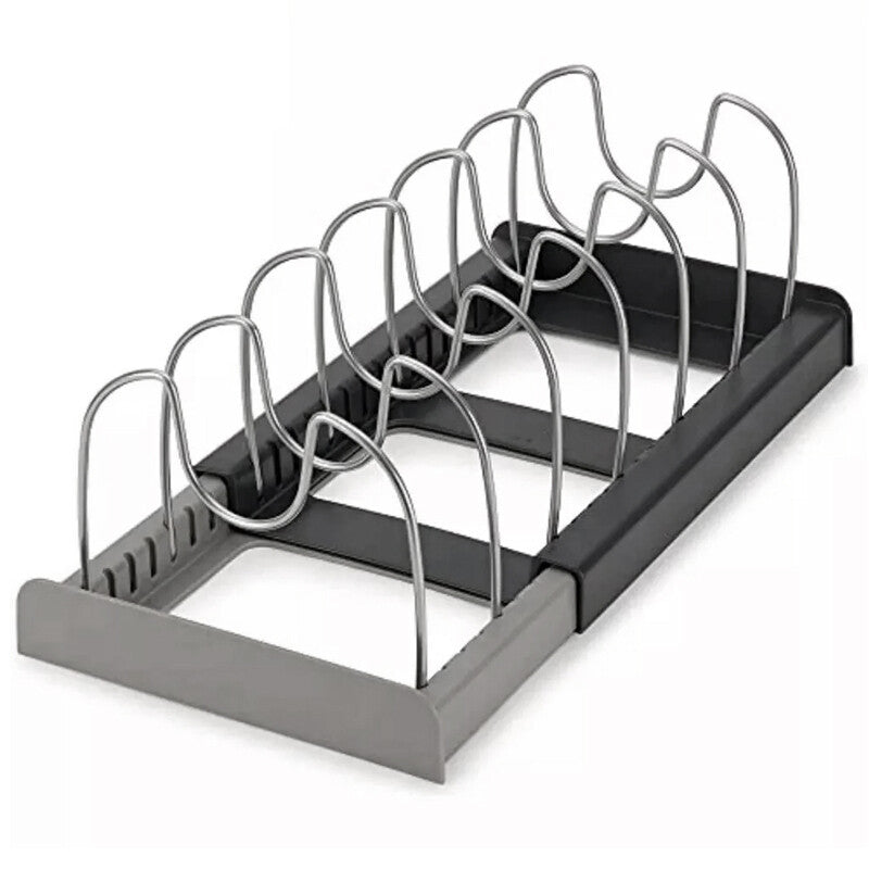 Expandable Saucepan Pan Pot Lid Holder Kitchen Organiser Rack Storage UK New
