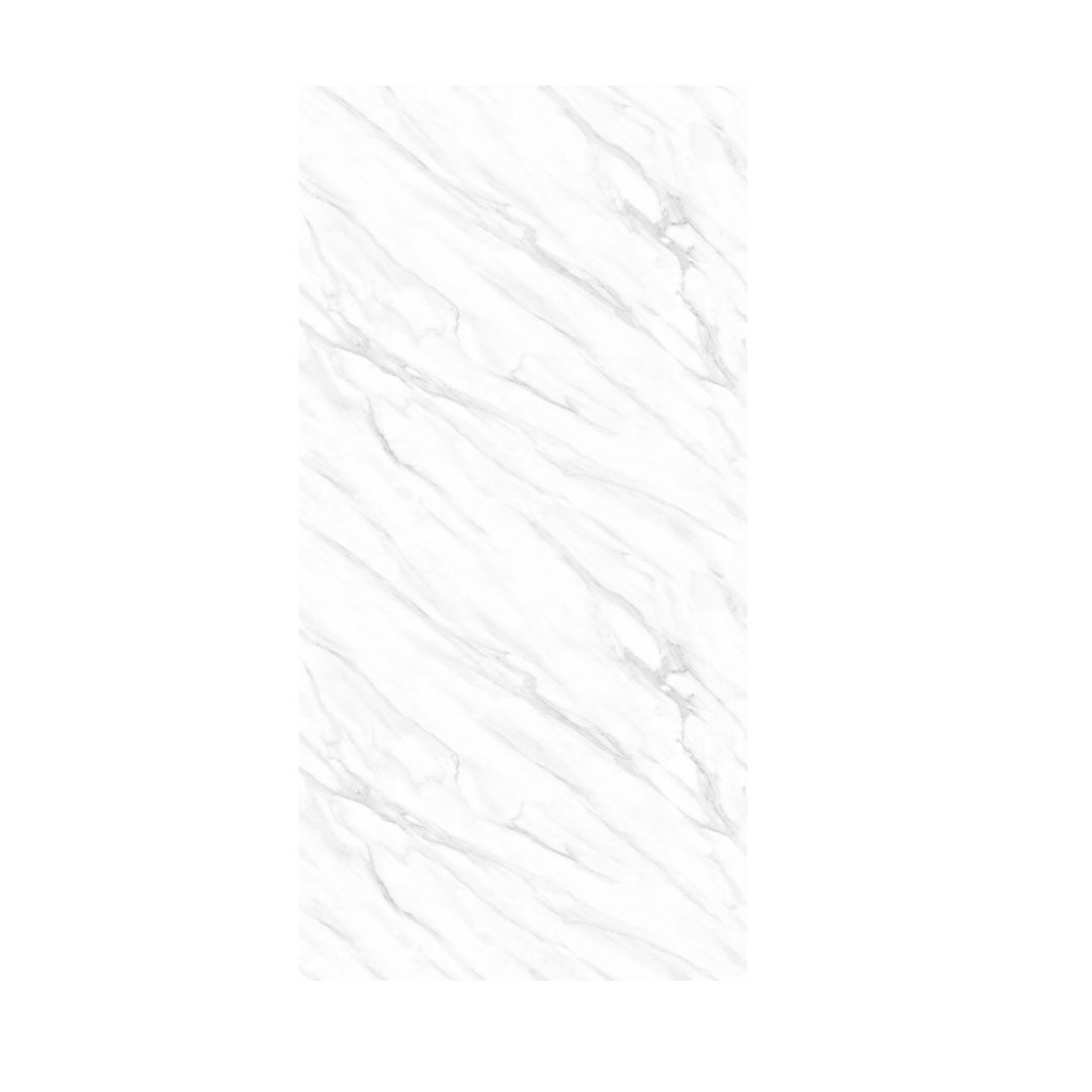 Marble Tiles Sticker Self-Adhesive Stick On Kitchen Home Wall Bathroom Decor---20pcs White