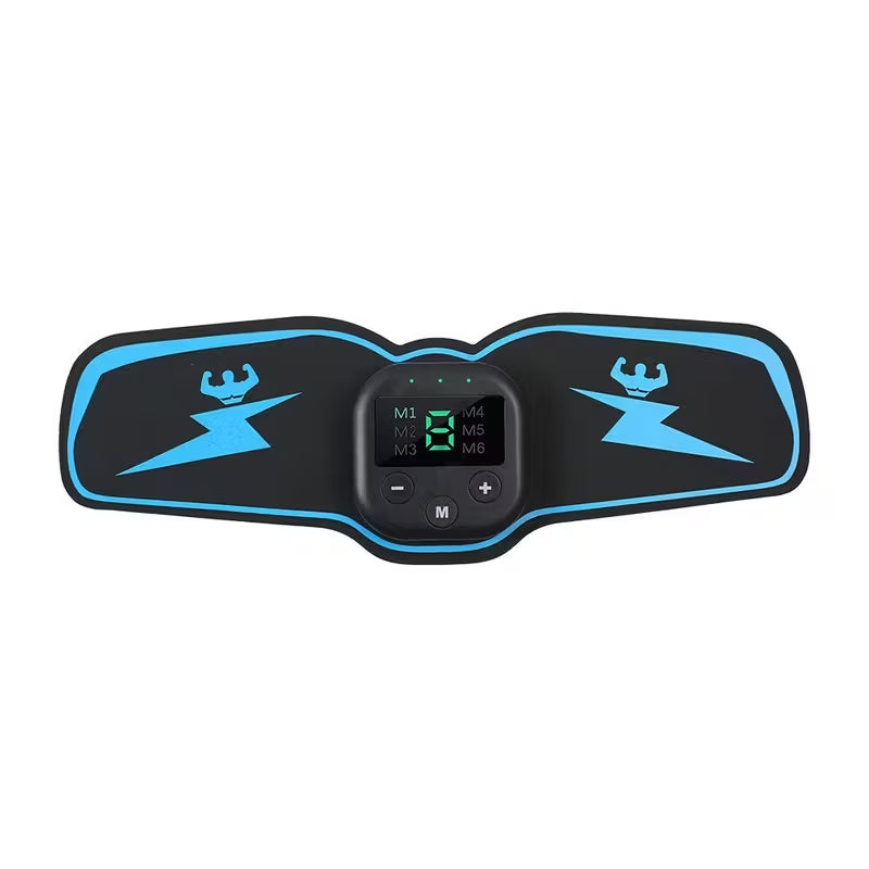Rechargeable EMS Abdominal Muscle Toning Belt With ABS Stimulator For Fitness Storage & Home Organization