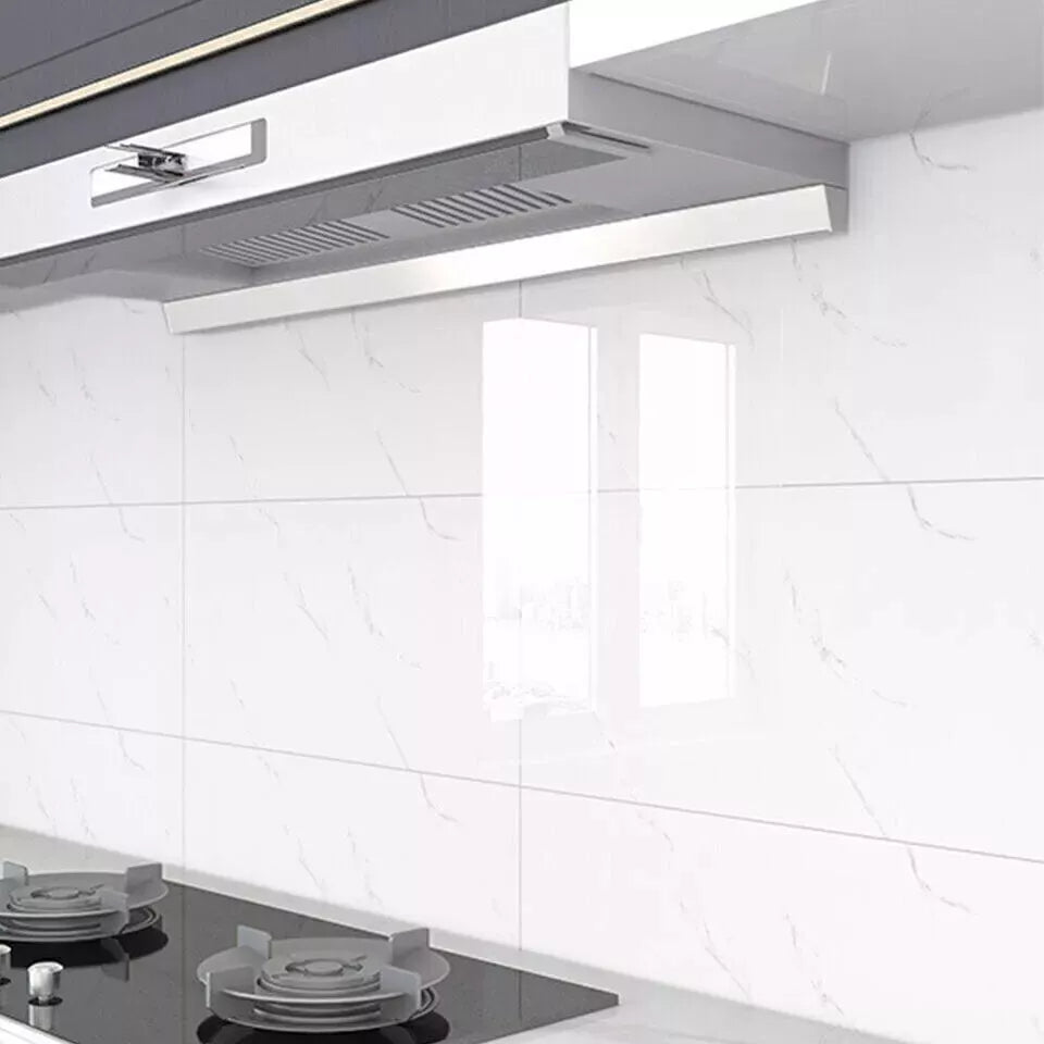 10x Marble Tiles Sticker Self-Adhesive Stick On Kitchen Home Wall Bathroom Decor