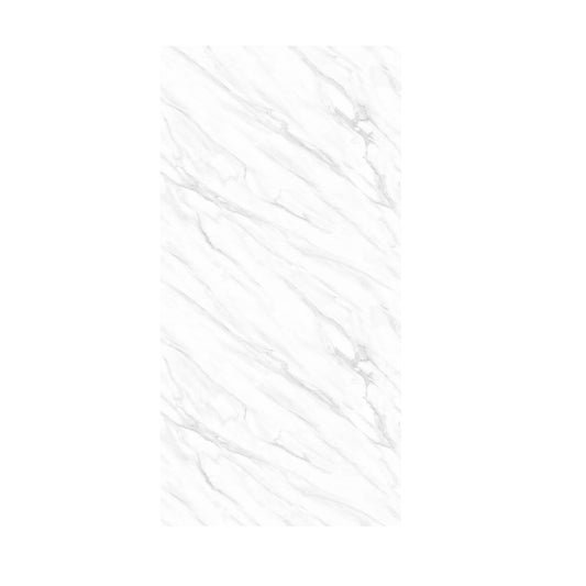 Marble Tiles Sticker Self-Adhesive Stick On Kitchen Home Wall Bathroom Decor---10pcs White