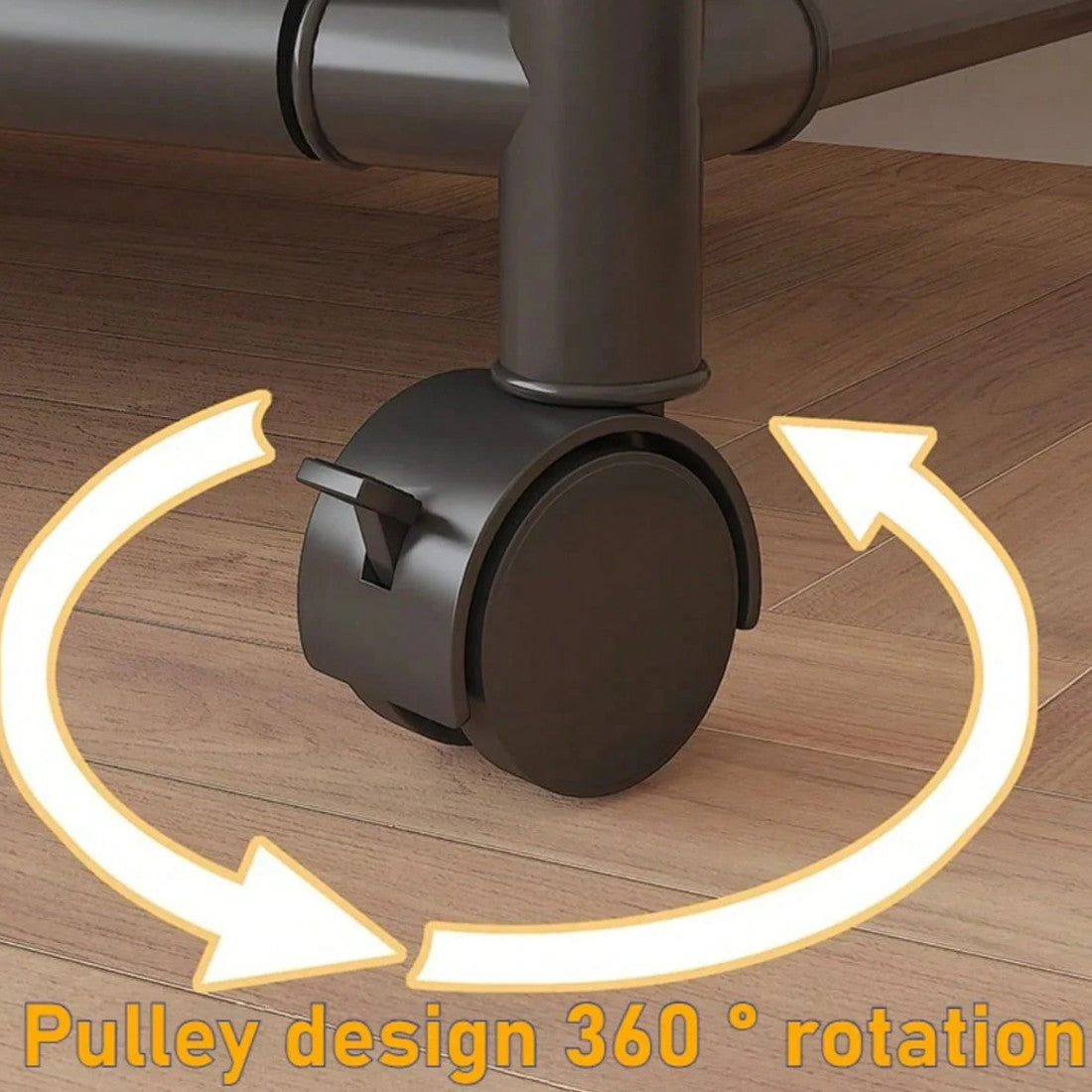 Multifunctional Clothes Rail Garment Hanging Stand Shoe Rack Home Storage Shelf Black Without Wheels