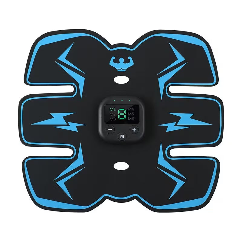 Rechargeable EMS Abdominal Muscle Toning Belt With ABS Stimulator For Fitness Storage & Home Organization