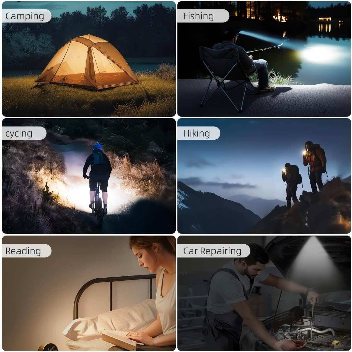 Ultra Thin Flat EDC Gadgets Torch With Magnetic Base & COB Side Light  Pocket Torch With Red Blue Emergency Strobe Everyday Carry Essential