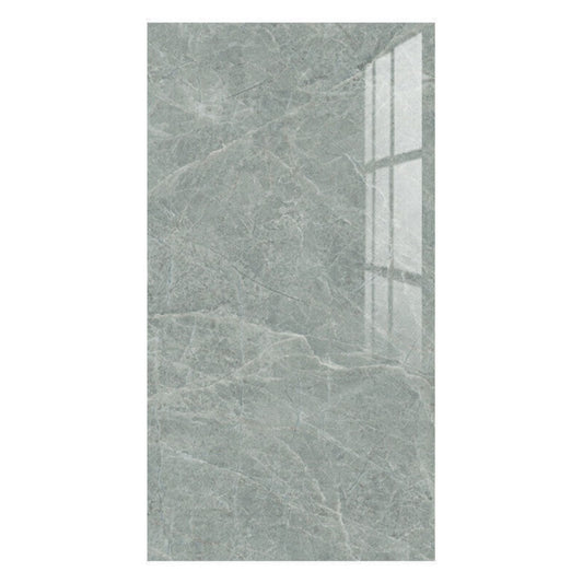 Marble Tiles Sticker Self-Adhesive Stick On Kitchen Home Wall Bathroom Decor--10pcs Light Gray